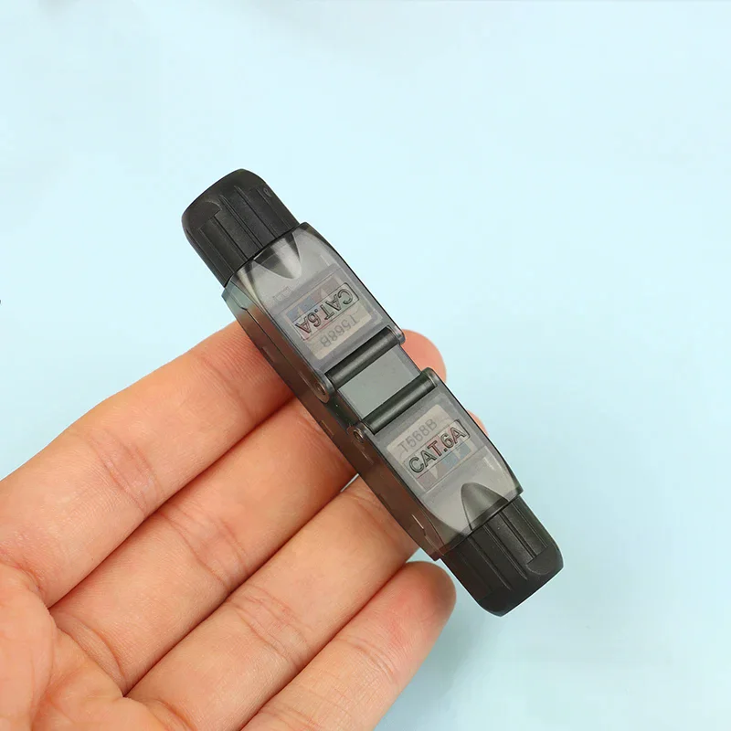 7*1.3*0.9cm Terminal Network Extension Cable Tool-less Extension Connector Network Extender Junction Adapter Connection Box