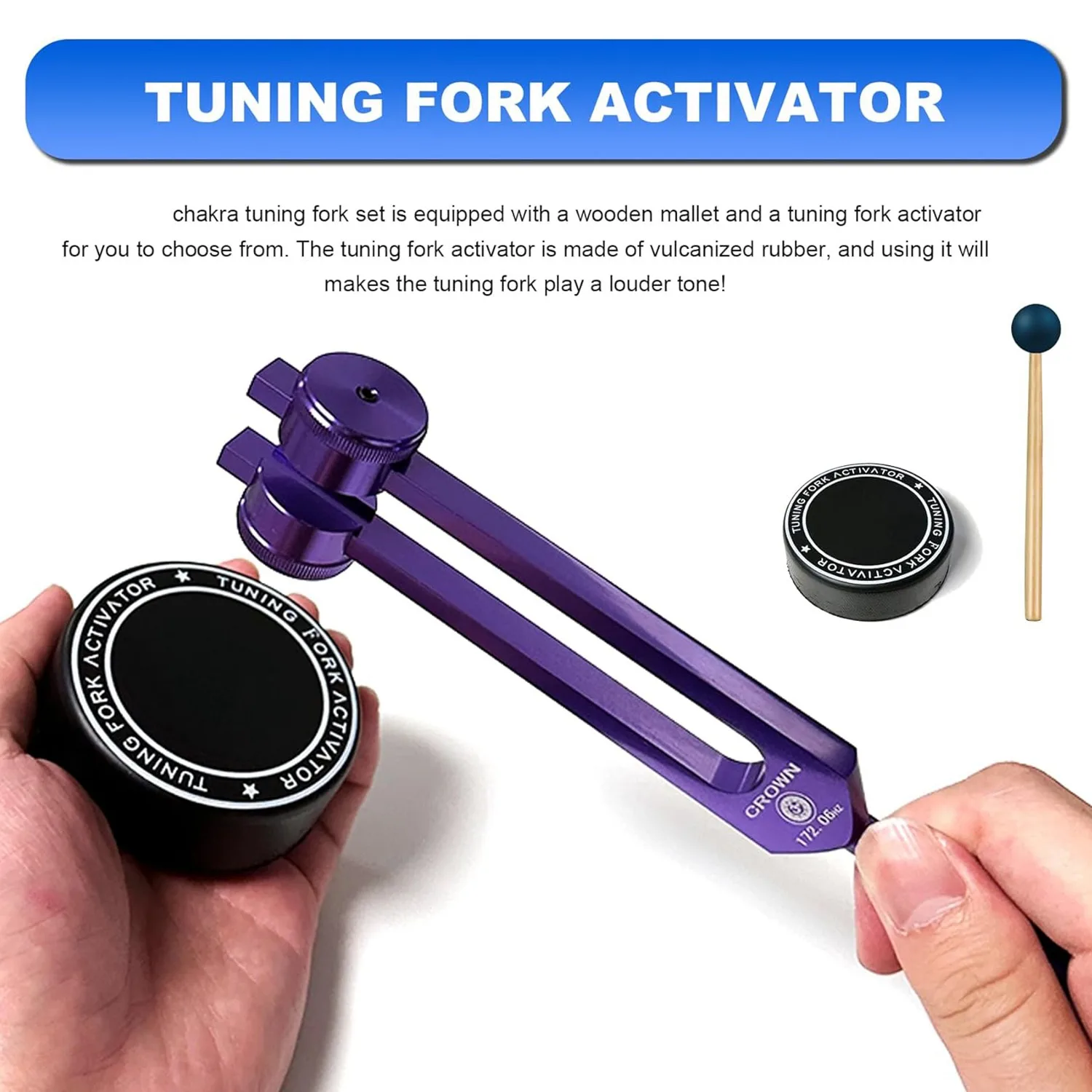 

ABLB-Chakra Tuning Fork Set Chakra Tuning Forks For Healing With Tuning Fork Activator, For Healing, Keep Body