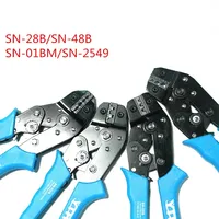 SN-2549 SN-28B SN-01BM crimping plier for PH 2.0, XH2.54, JST, 2510 servo connector plug, D-SUB connector Multi-tools crimper p