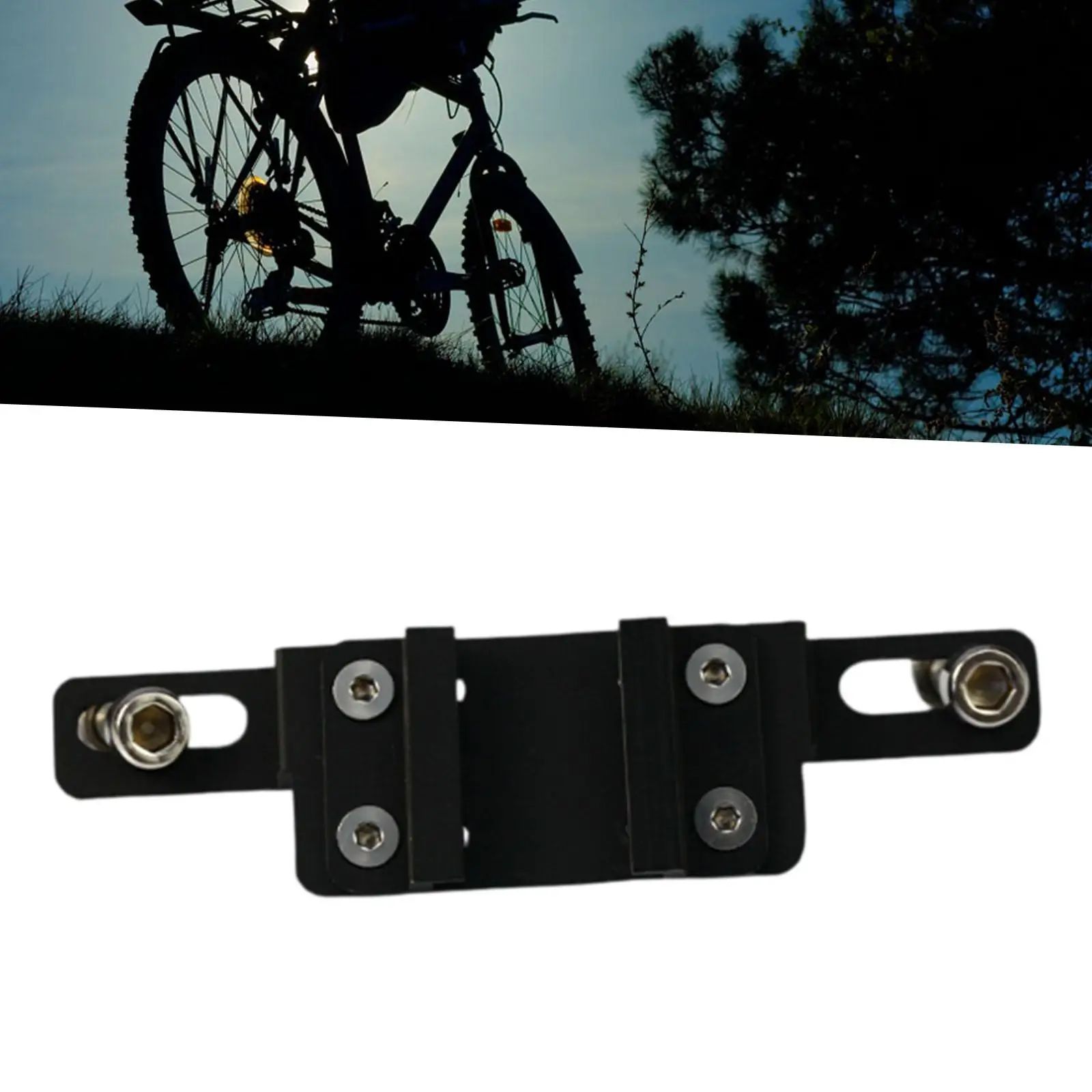 Bike Tail Light Mount Bracket Adjustable Width Trendy Road Cycling Enthusiasts Study Outdoor Rear Light Mounting Bracket