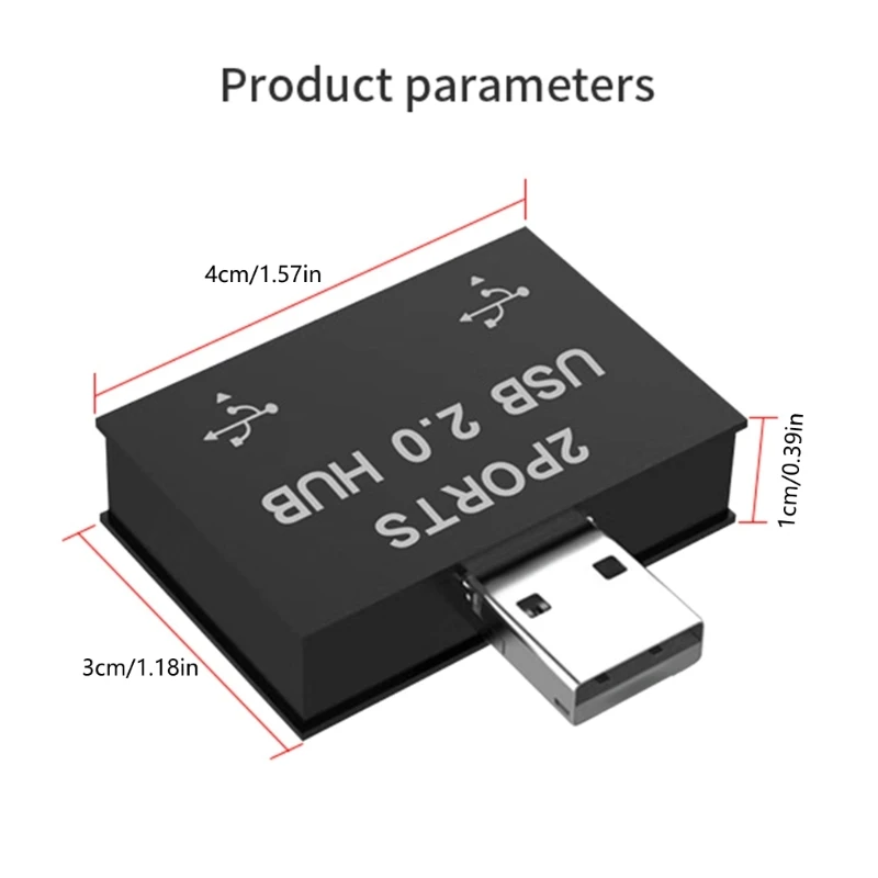 B2EF USB 2.0 Мужчина в удвоении USB -адаптер -адаптер -адаптер USB для подключения принтеров