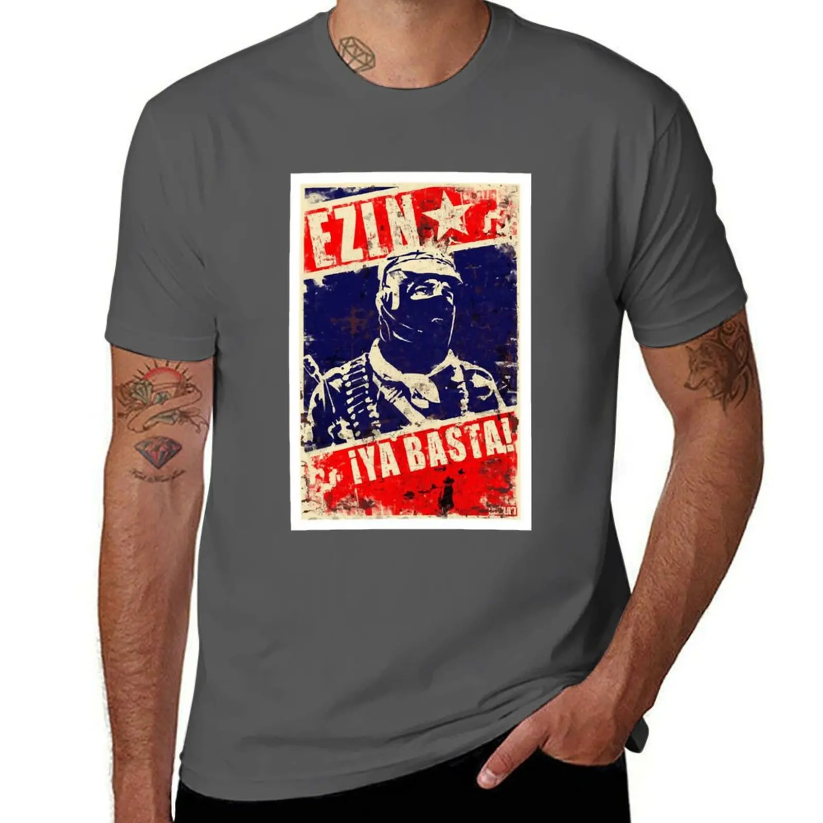 

Mens My Favorite EZLN Subcomandante Marcos T-Shirt men t shirt cotton 100% man t shirt summer cotton tshirt 100% T-Shirt