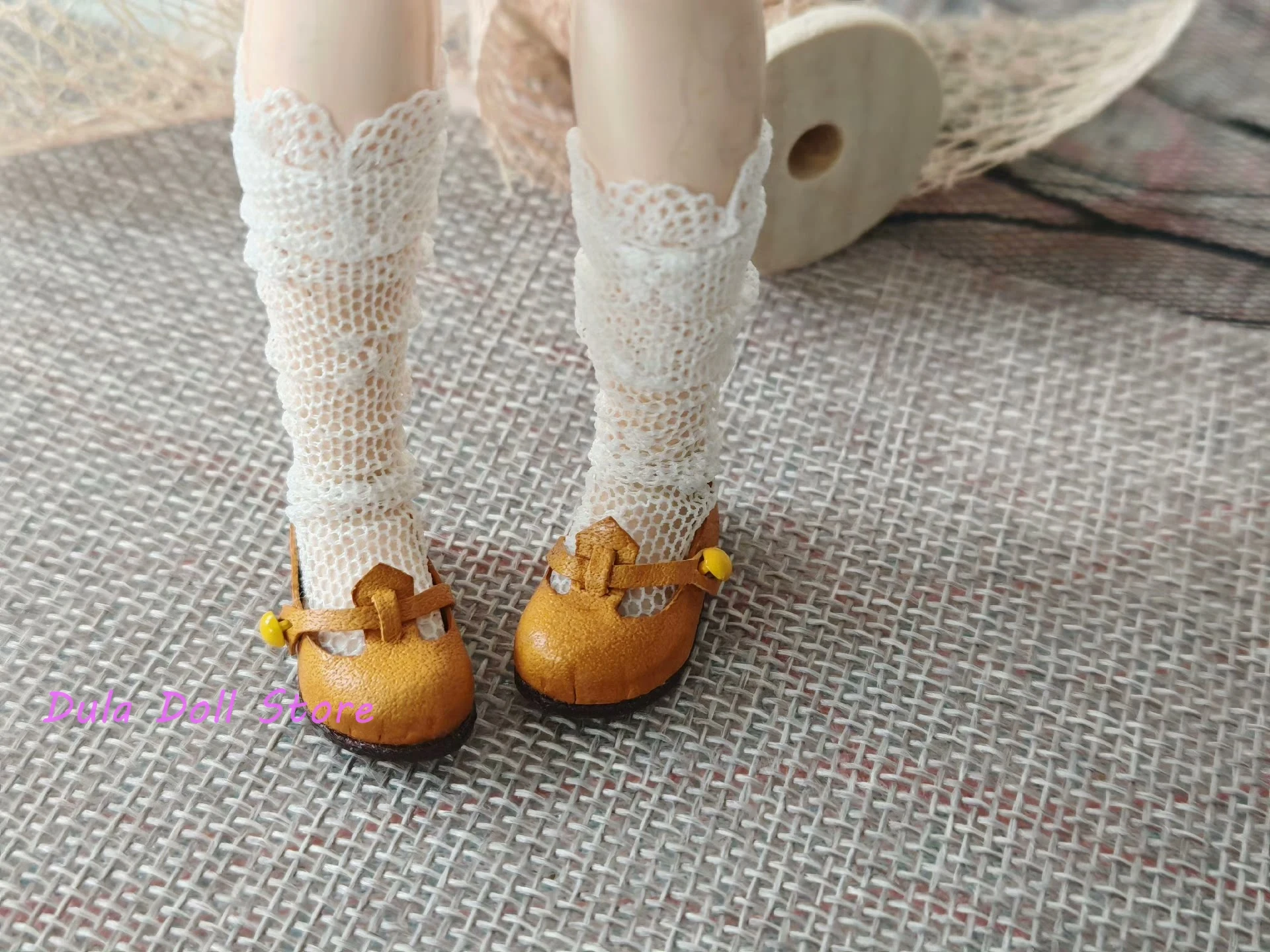 2026 （Welfare）Dula Doll Welfare multi-colored Mary small leather shoes For Blythe ob24 ob22