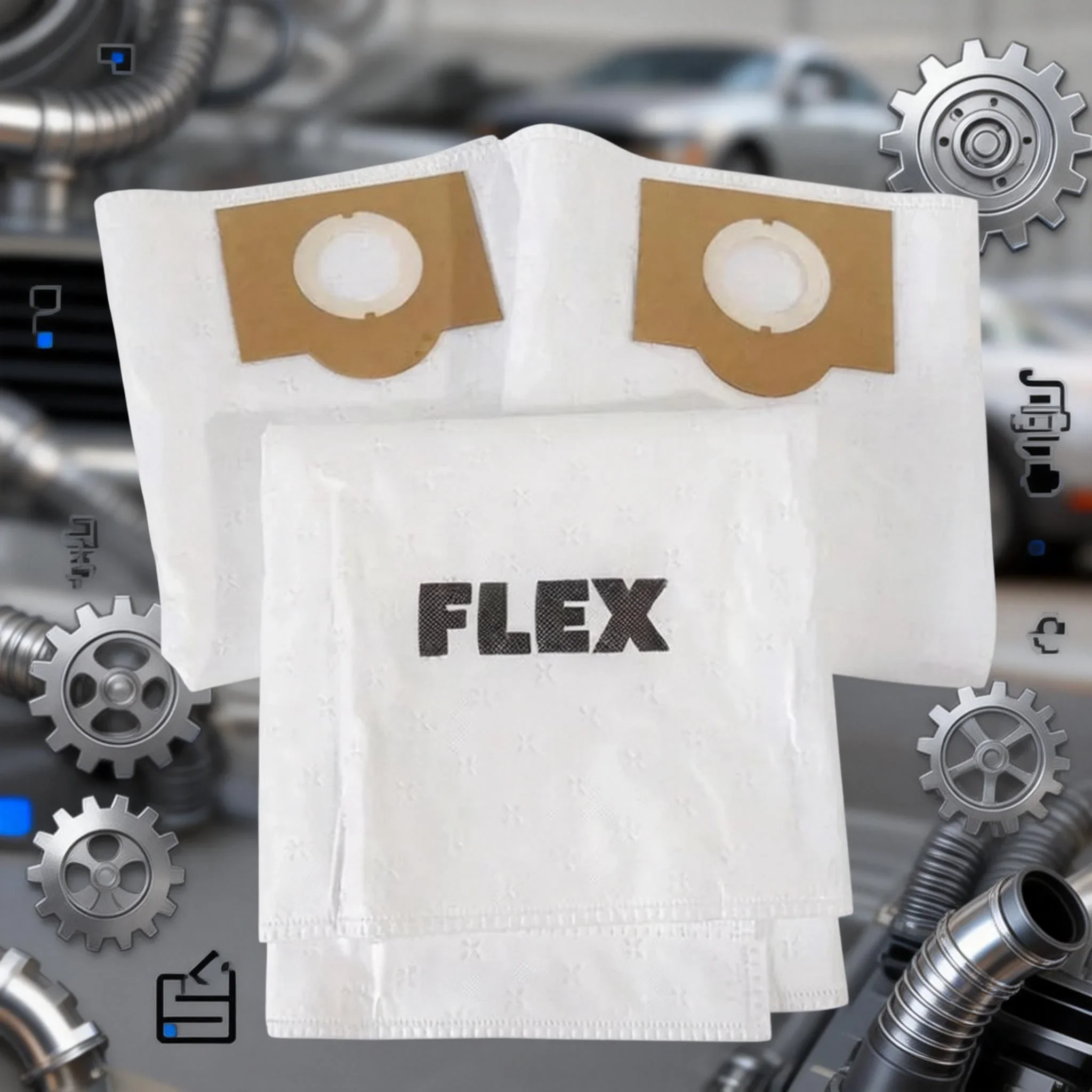 

FLEX Electric Sandpaper Machine Vacuum Cleaner Dust Collection Bag Sanding Dust Bucket Accessory for Tool Parts & Accessories