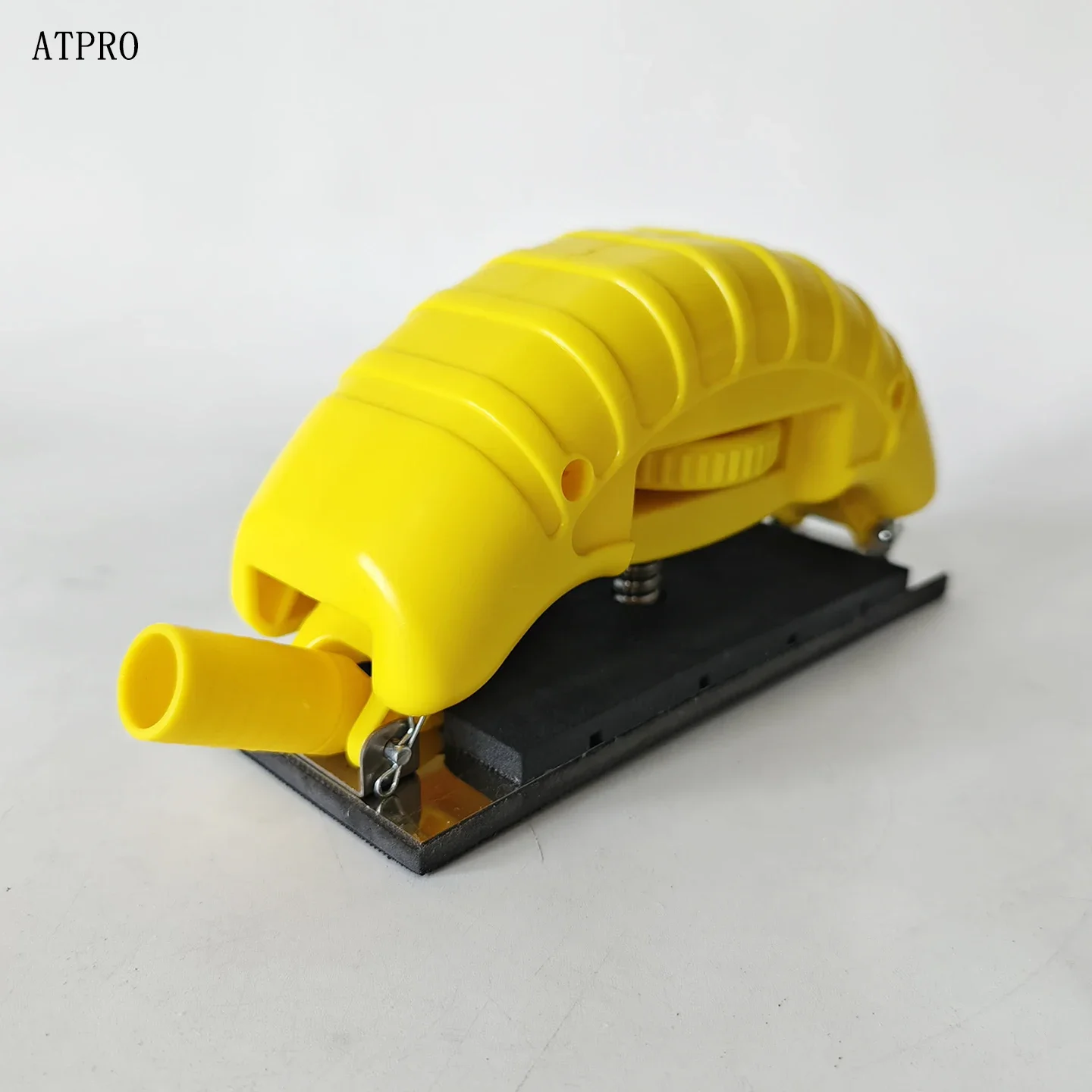 수동 샌딩 플레이트 70 198mm 스프링 훅앤루프 곡선형 조절 가능 자동차 도색용 사포