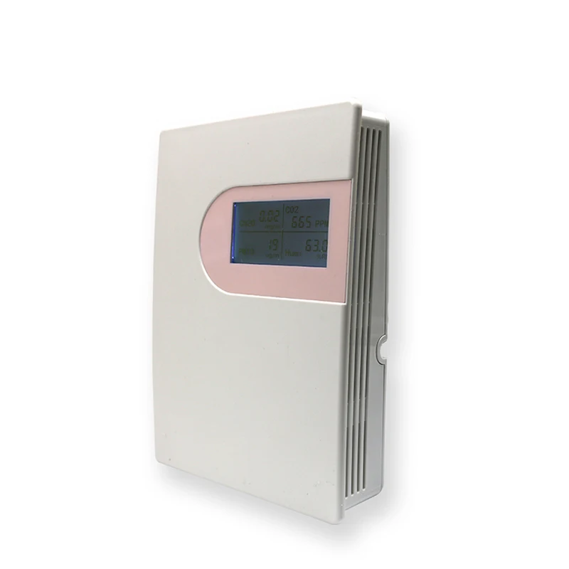 All-in-One Air Quality Sensor WiFi Formaldehyde Temperature and Humidity Pm2.5co2 Display Detection Transmitter