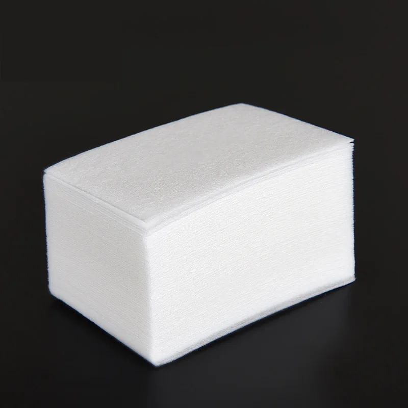 1000/600Pcs Professionelle Nagel Wischen 100% Baumwolle Pads Fusselfreien Nagel Baumwolle Gel Polish Remover Nail art Reinigung werkzeuge – Detail 8