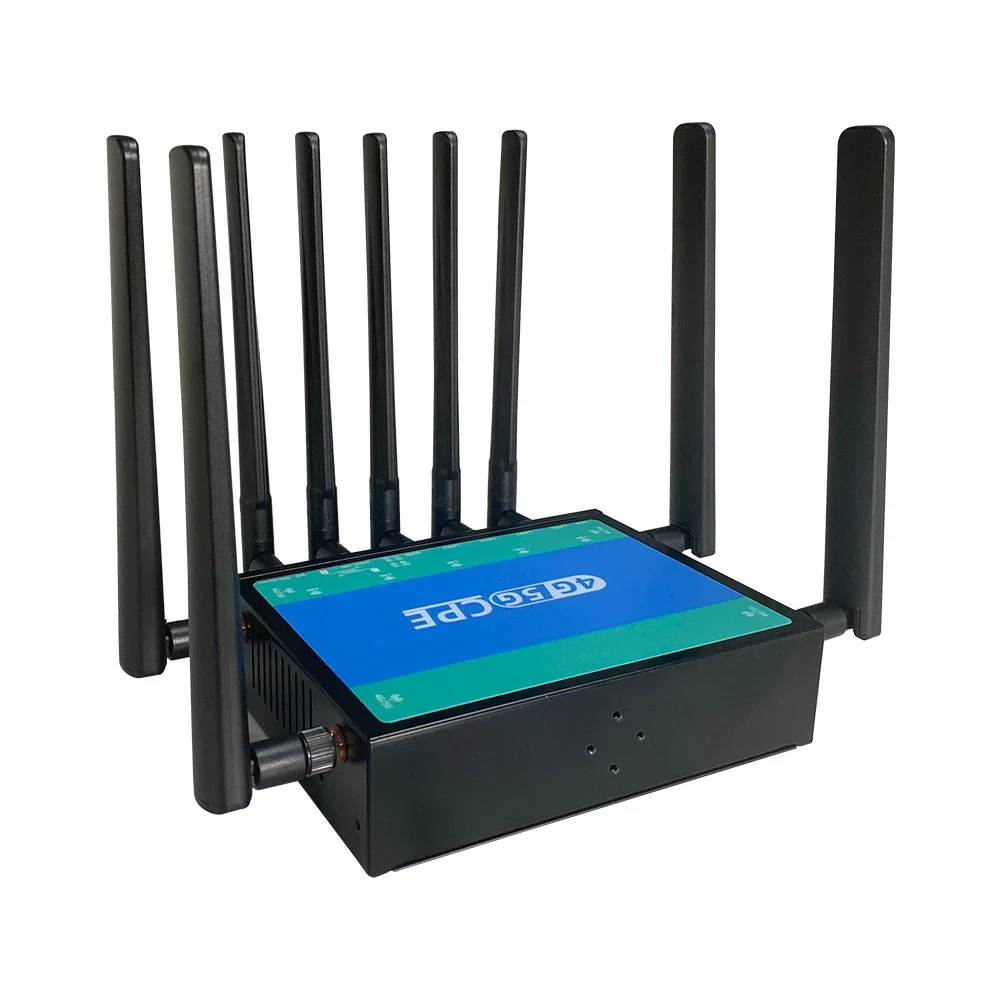 Dos enrutadores SIM 5G desbloqueados, WiFi6, tarjeta Sim de 3000Mbps, 4 x LAN, 2,4 GHz, 5Ghz, 8 antenas, módem 5G, punto de acceso doméstico,