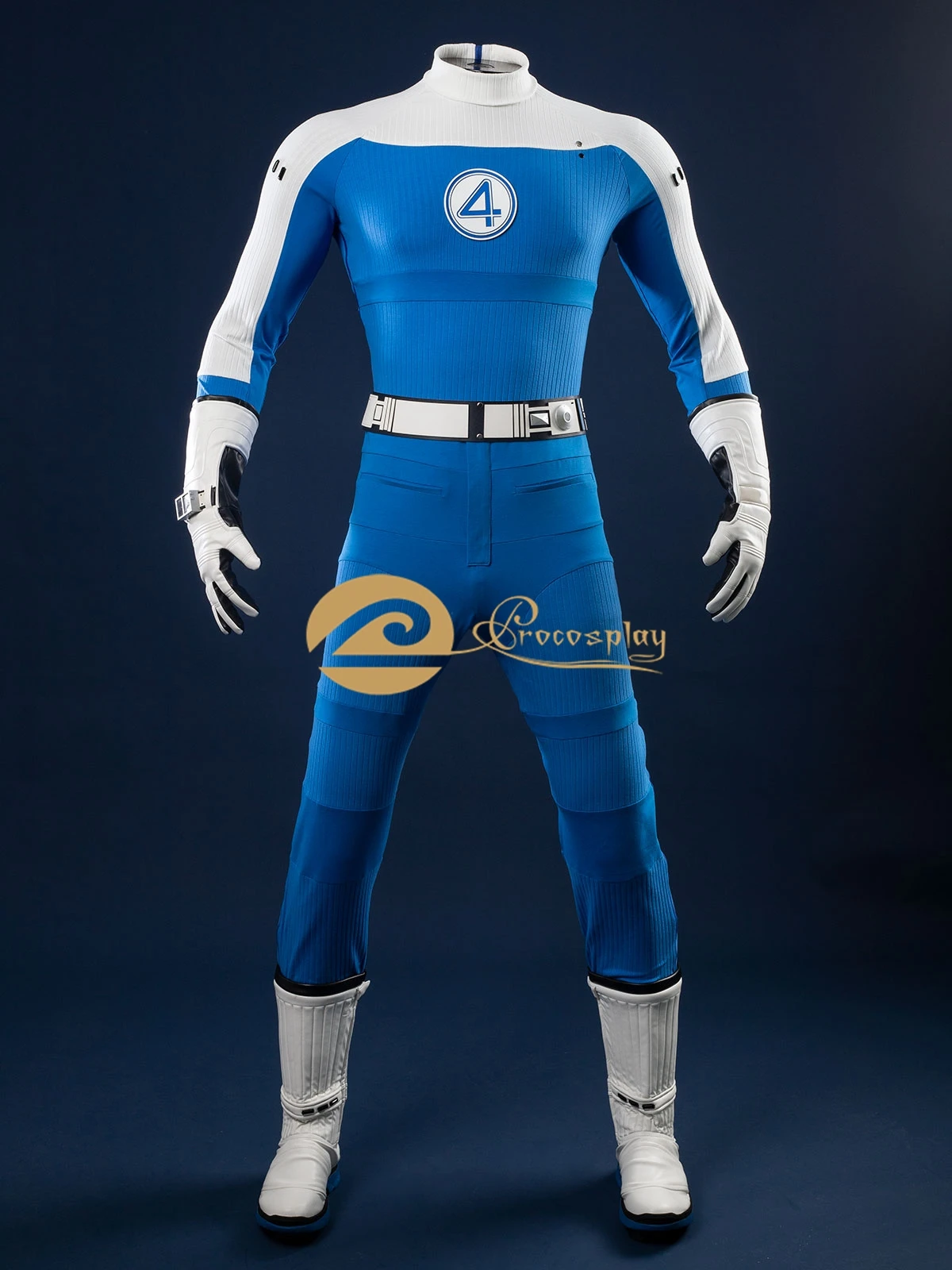 

Johnny Storm Cosplay Human Torch Costume Movie Men Jumpsuit Upgraded Outfit for Halloween Party