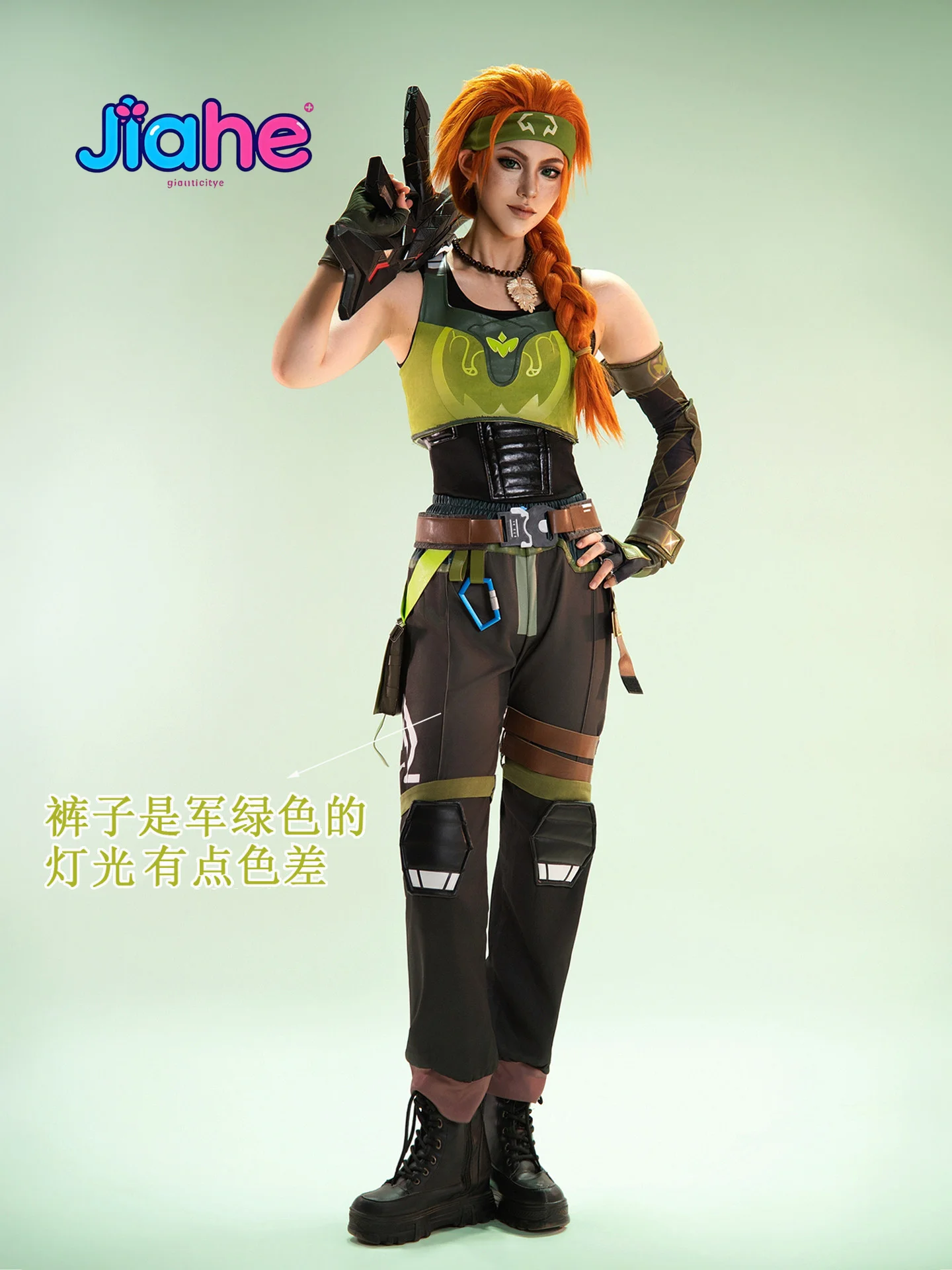 Skye Cosplay Valorant Costume Kirra Foster Outfit New handsome vest prop jumpsuit Halloween carnival Christmas men women uniform view 4