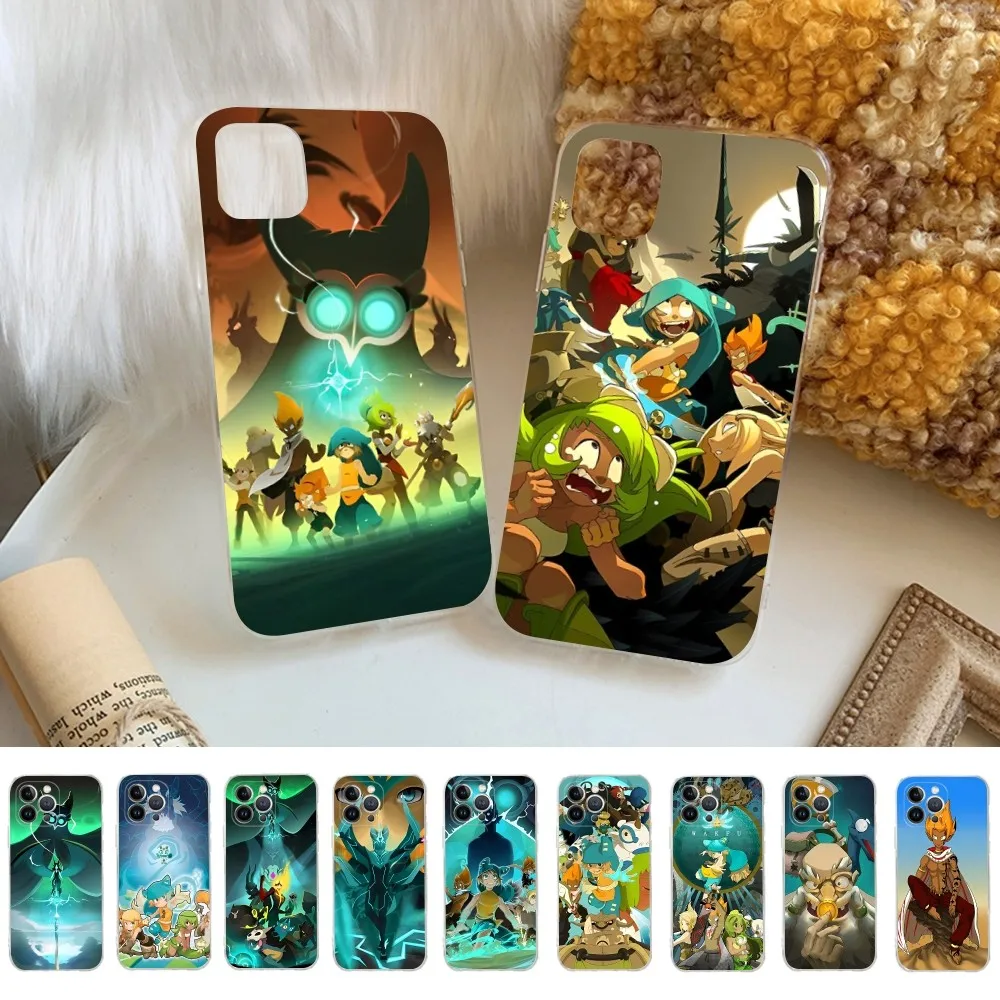 W-wakfu Game Phone Case For iPhone 15 14 11 12 13 Mini Pro XS Max Cover 6 7 8 Plus X XR SE 2020 Funda Shell