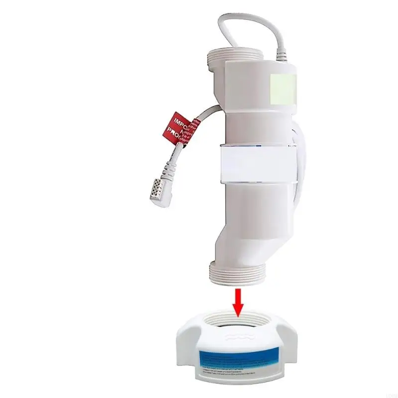 U0DE من السهل استبدال الكلورورين منظف خلايا الملح مع O Rings Seal Cell Cleaning Stand للاستخدام الفعال للسباحة في البلياردو