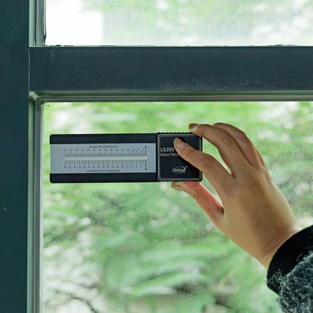 

LS200 Glass Thickness Meter One-side Measurement of the Glass Thickness with 70mm Glass Thickness Scale