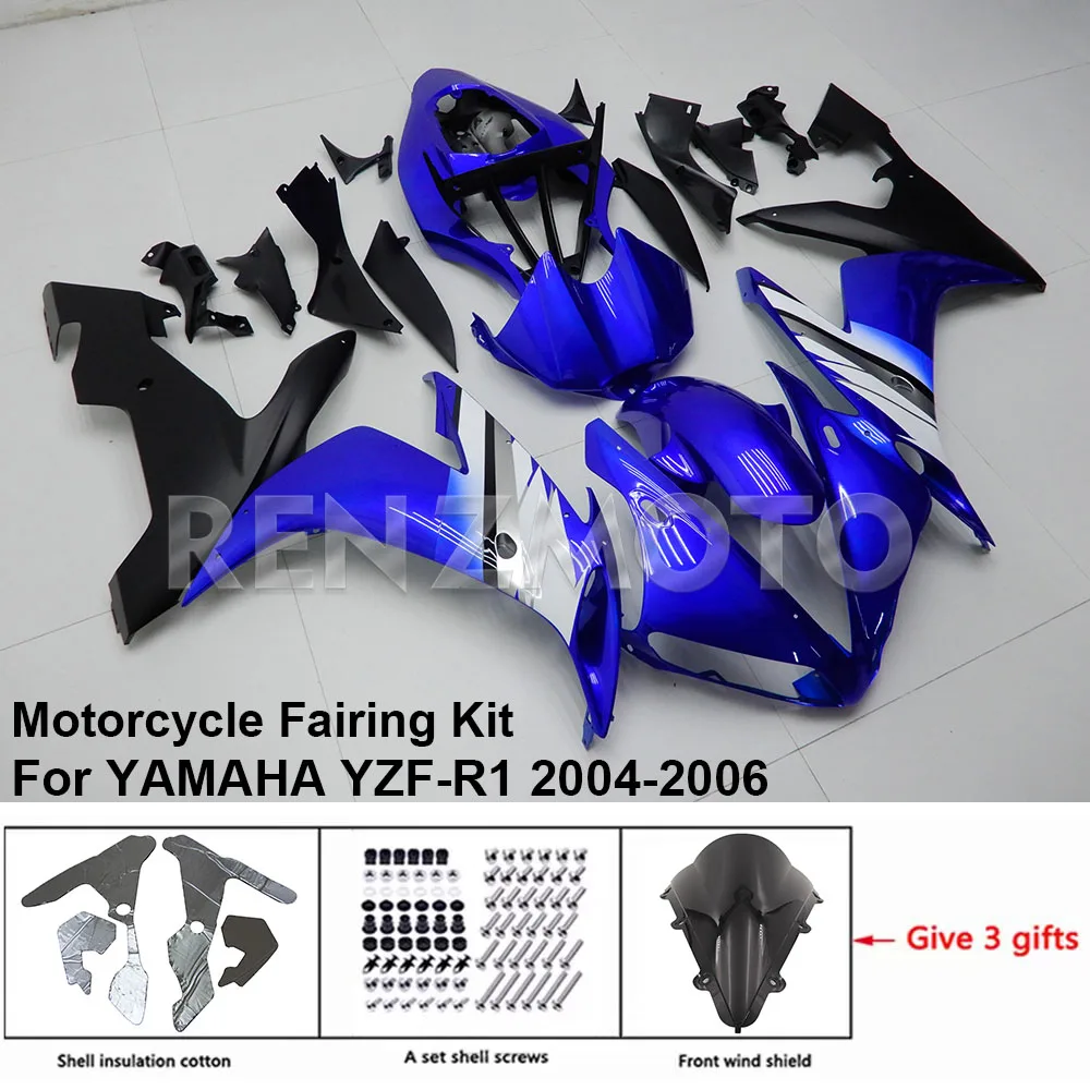 

Y1005-105a Motorcycle Fairing Set Body Kit Plastic For YAMAHA YZF-R1 2004-2006 Accessories ABS Injection Bodywork