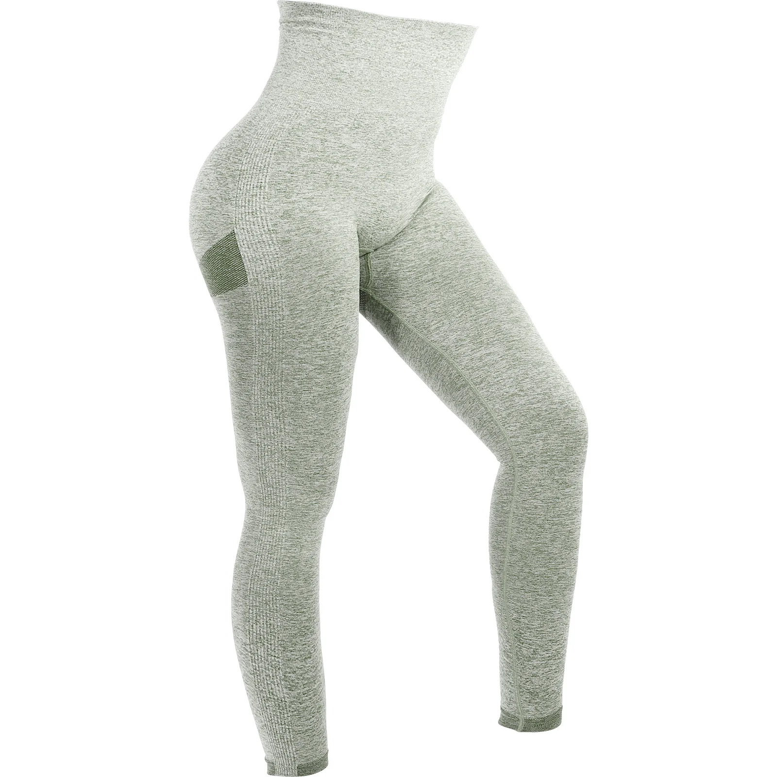 

Yoga Pants High Waisted Fitness Leggings Women Cotton Pockets Tight Breathable Solid Long Sports Tights Gym Wear