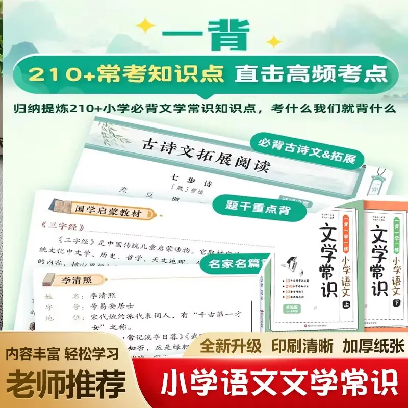 Essential Literary Knowledge for Primary Chinese, Complete Collection of Ancient and Modern Chinese Culture