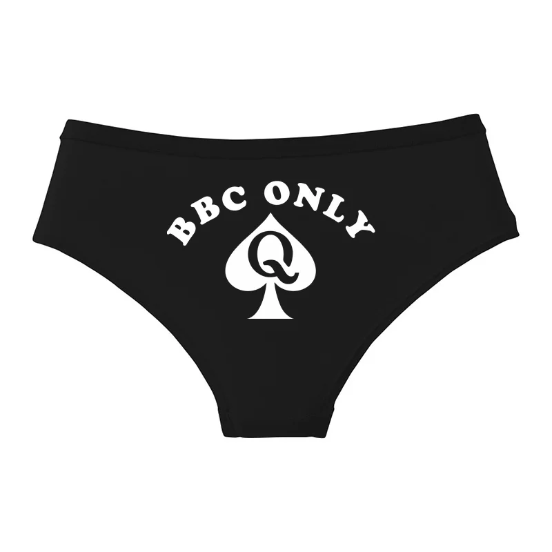 Queen Of Spades BBC ONLY Cotton Underwear Sexy Lingeries For Women Cute Girl Briefs Female Soft Underwear Ladies Underpants
