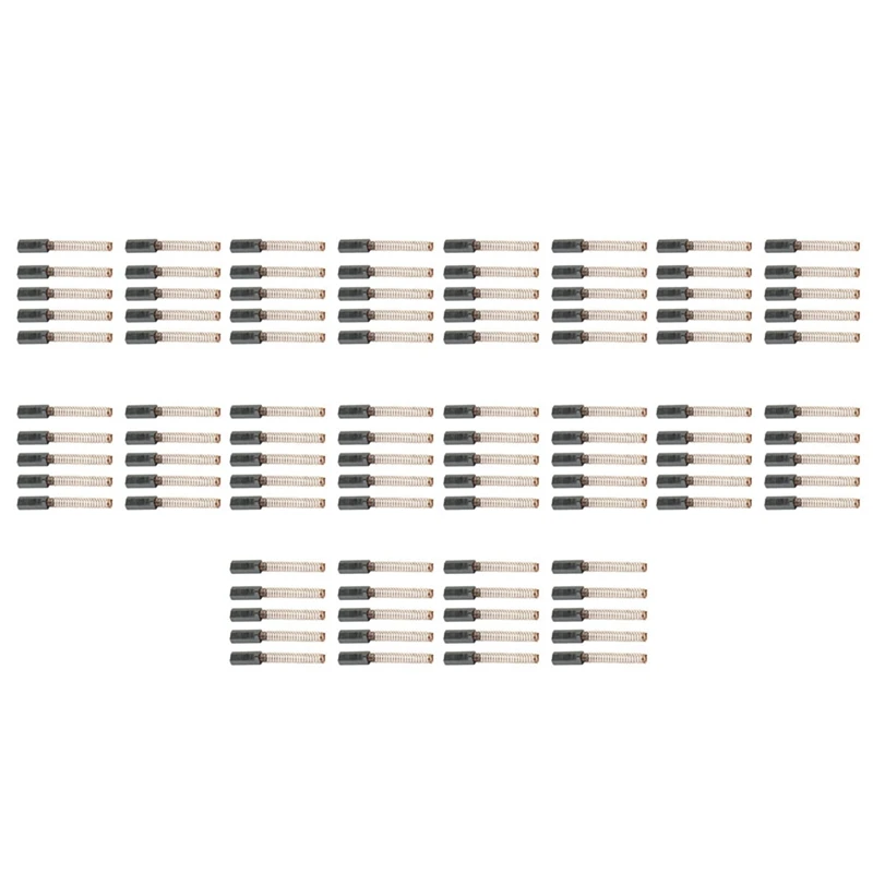 

T83C-100Pcs угольные щетки двигателя, запасные части, щетка двигателя для кухонных миксеров W 10380496 В 10260958 4162648