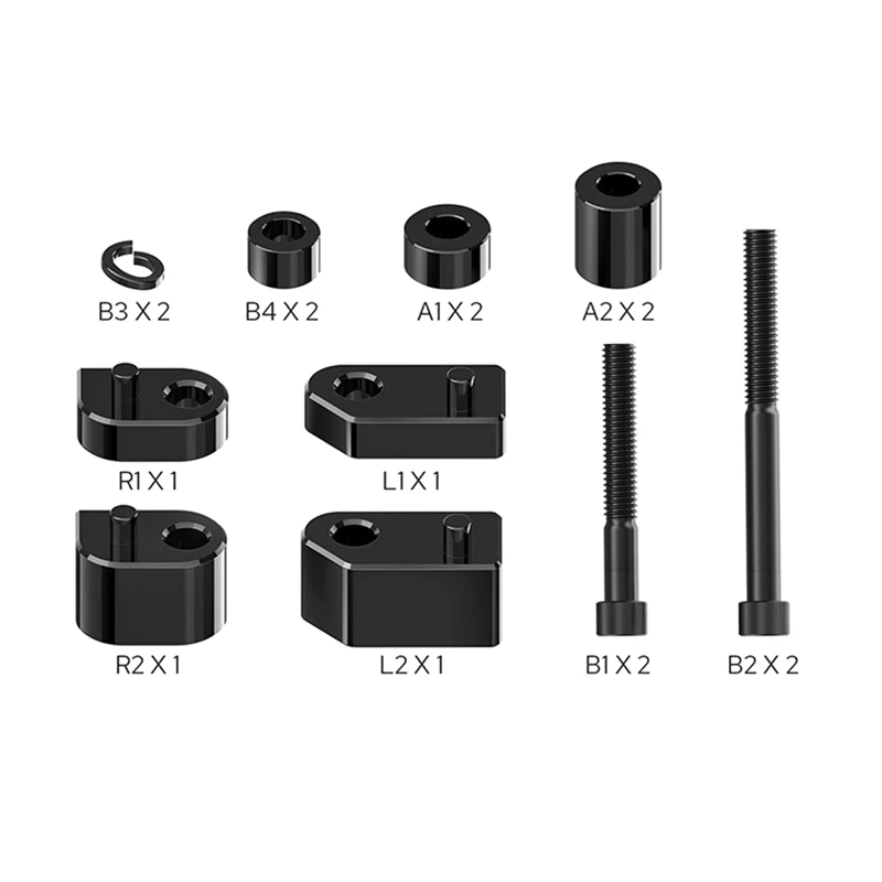 

Motorcycle Foot Extension Bracket Kit Driver Floorboard Extension KitJAS