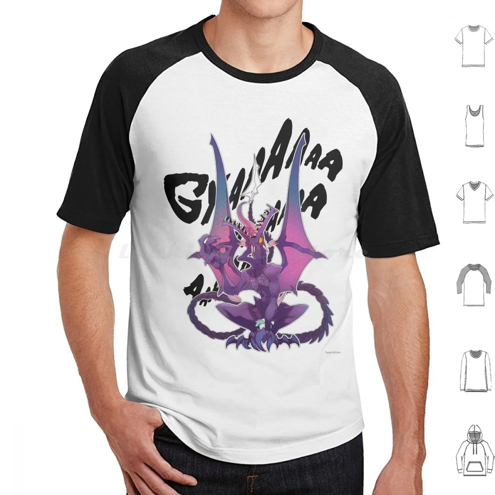 Ridleeey!!! T Shirt Cotton Men Women DIY Print Ridley Smash Smash Bros Smash Brothers Ssbu Metroid Gaming