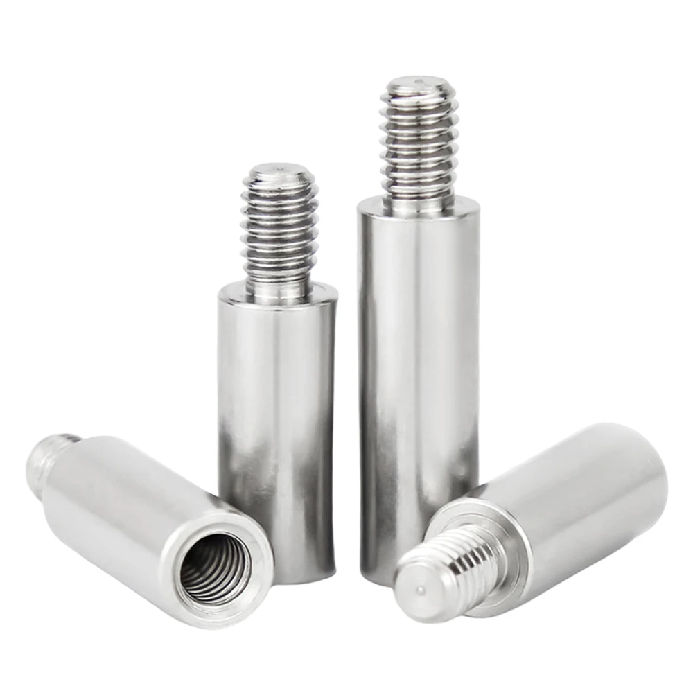 1~10pcs Single Head Standoff Spacer 304 Stainless Steel M2 M2.5 M3 M4 M5 M6 M10 Threaded Pillar Male To Female Round Screw