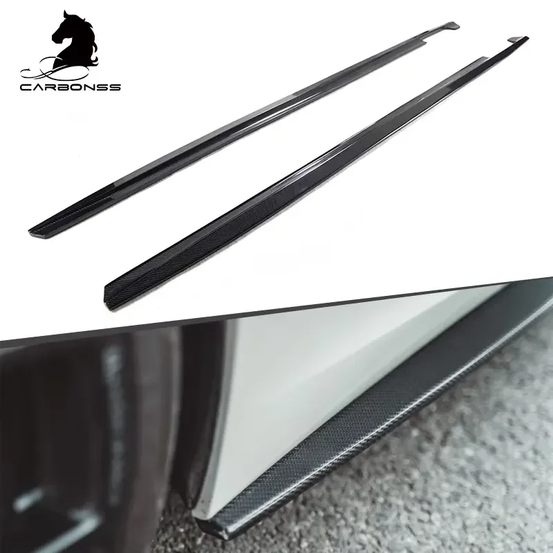 CT Carbon Fiber Side Skirts M Sport Performance Upgrade Exterior Tuning Body Kit Parts for 3 Series G20 2019+