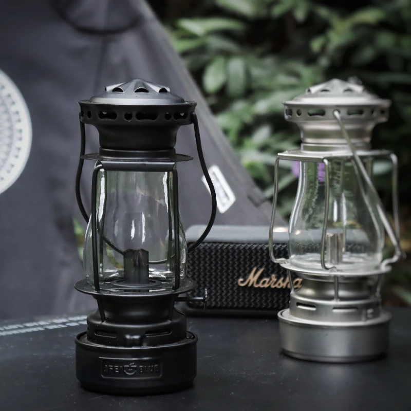 

Outdoor retro kerosene oil lamp hiking with tent lighting decorative atmosphere lighting speed skating light oil lamp hand lamp