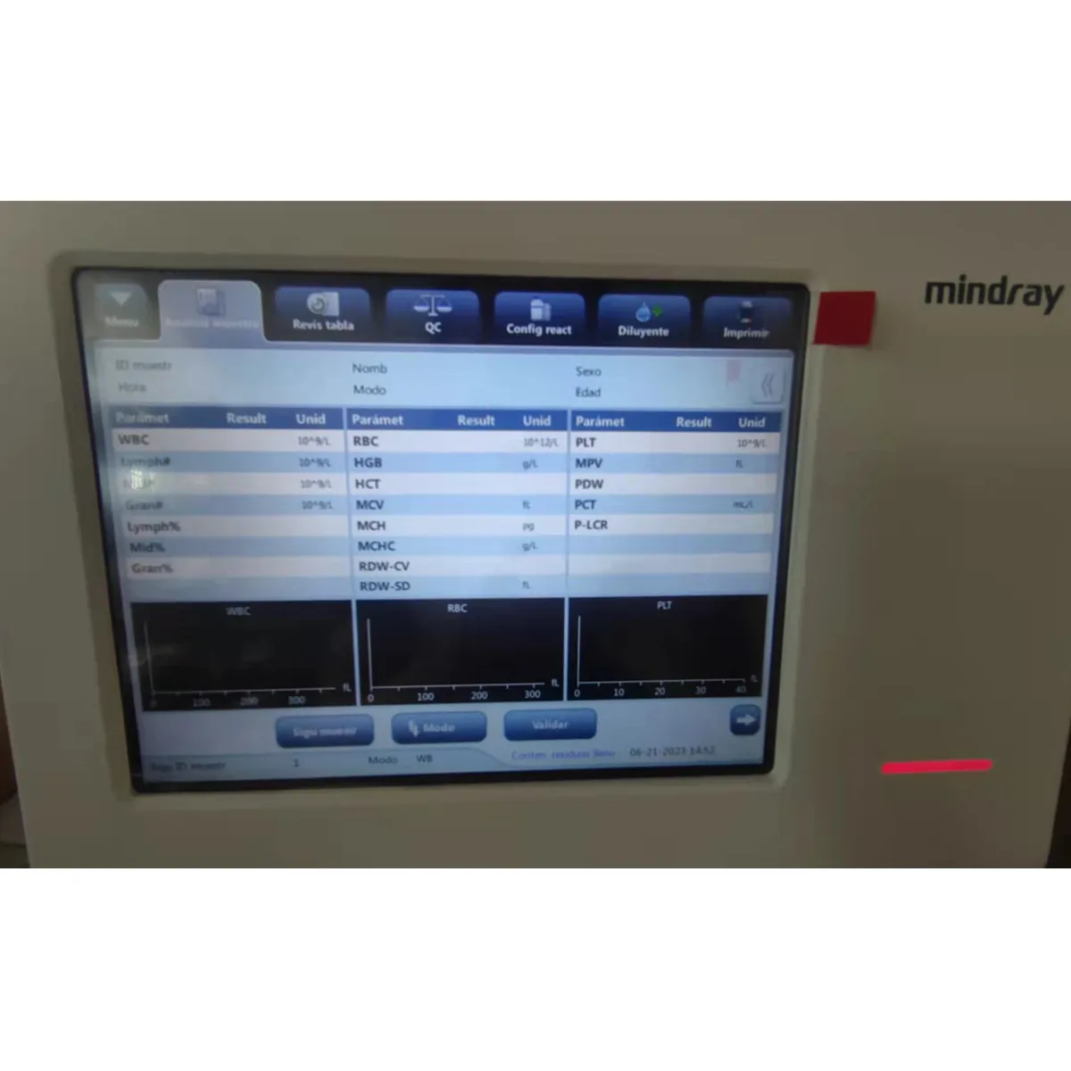 Mindray BC-11 3 فئة الدم التلقائي بالكامل خلية الدم محلل الدم أداة طبية