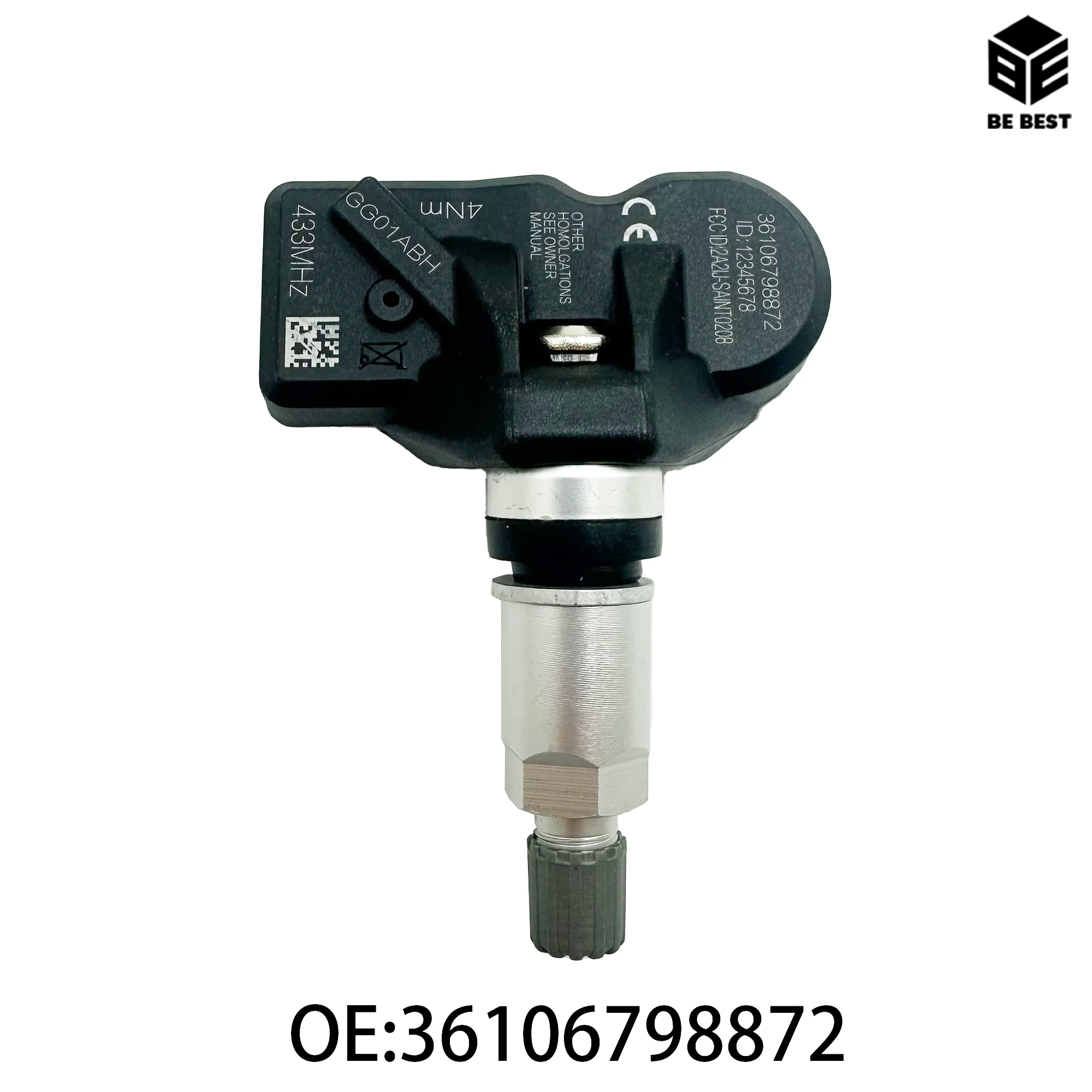 

1pc/4pcs Tire Pressure Monitoring Sensor For BMW 5-Series F10 2014-2016 F07 2014-2017 TPMS Sensor 36106798872 433MHZ