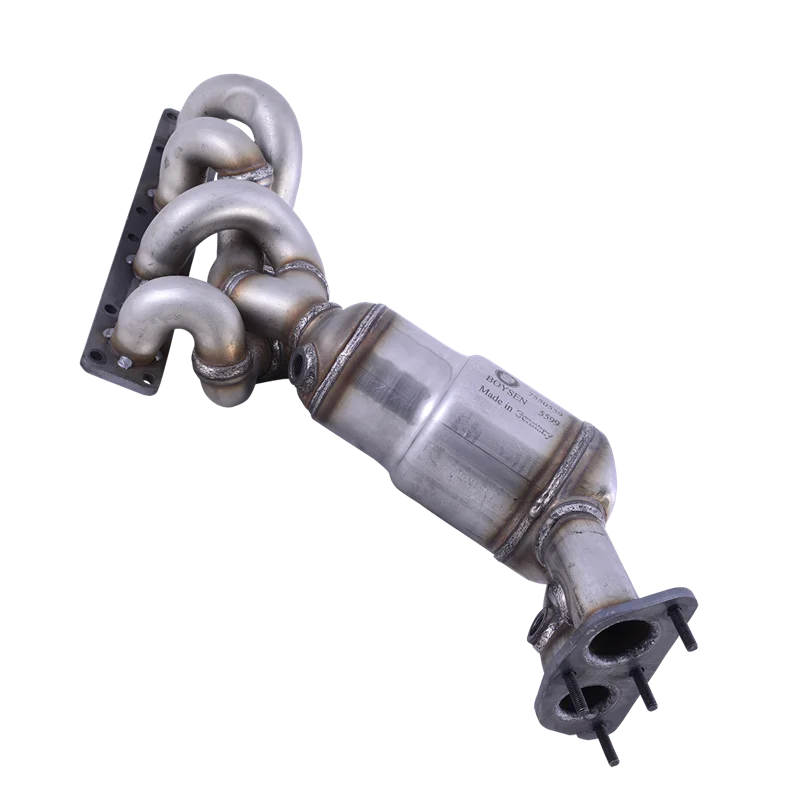 Customized high performance catalytic converter adaptable for BMW 320 E60 E90