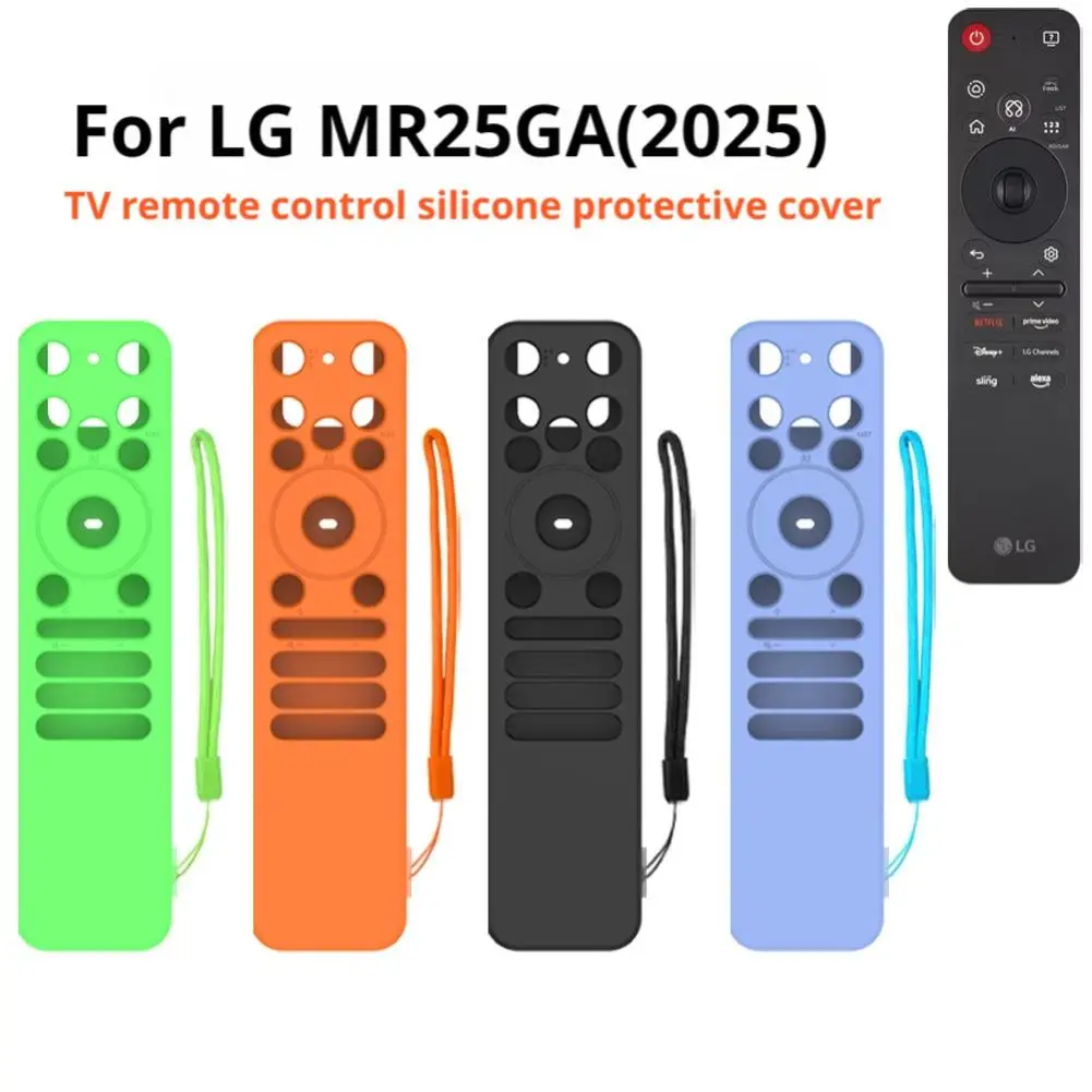 

Silicone Protective Case for LG MR25GA Remote Controller Cover with Lanyard Shockproof Soft Shell Remote Control Sleeve Protect