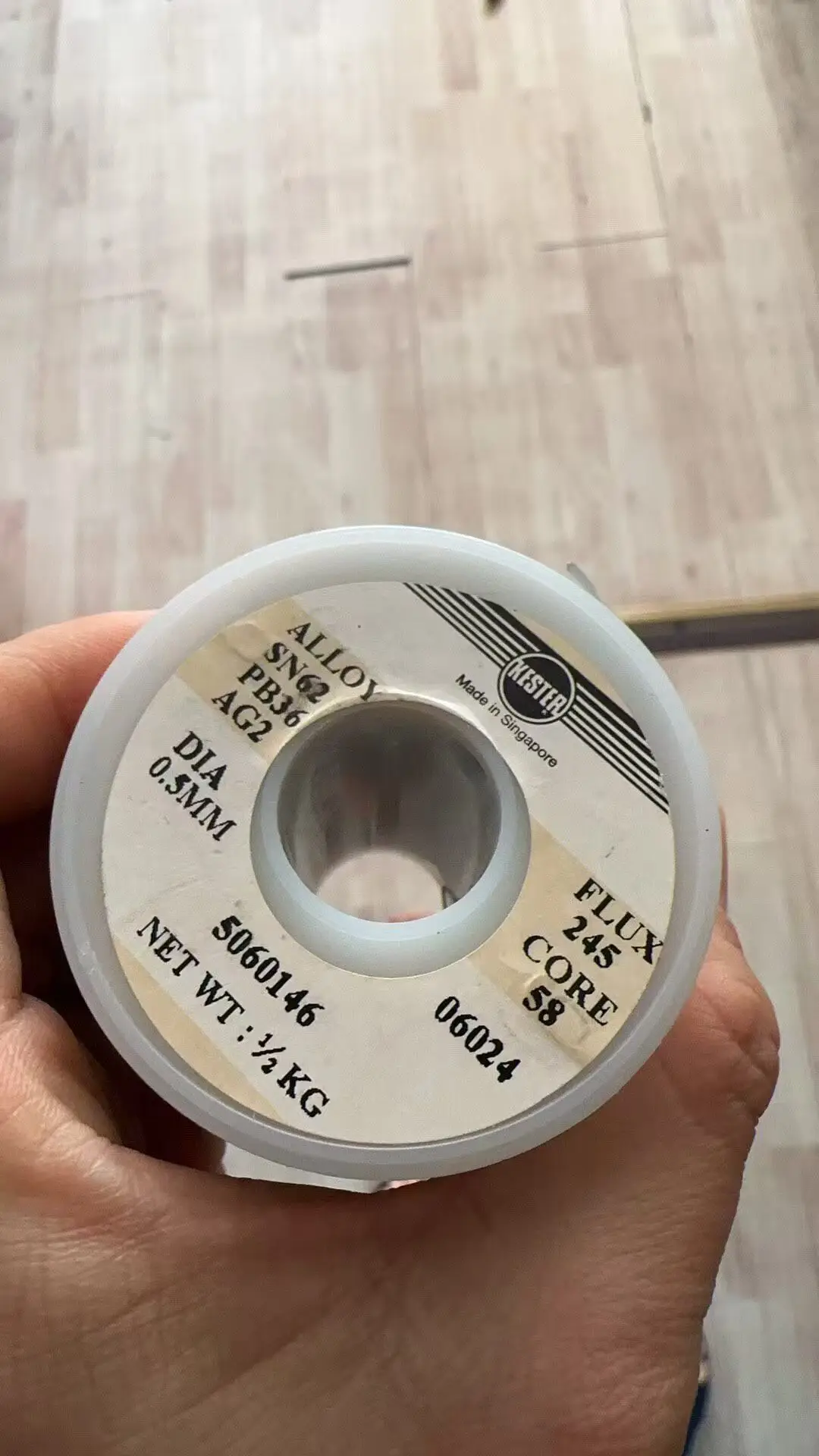American KESTER Silver-containing Solder Wire 62% Sn, 36% Pb, 2% Ag ,Diameter 0.5mm Solder Wire,Solder For Audio Equipment