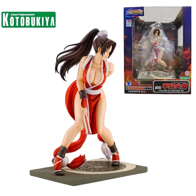 

【In Stock】KOTOBUKIYA Original The King of Fighters '98 Game Anime SNK Mai Shiranui Action Figure Toys Gift Collectible Model