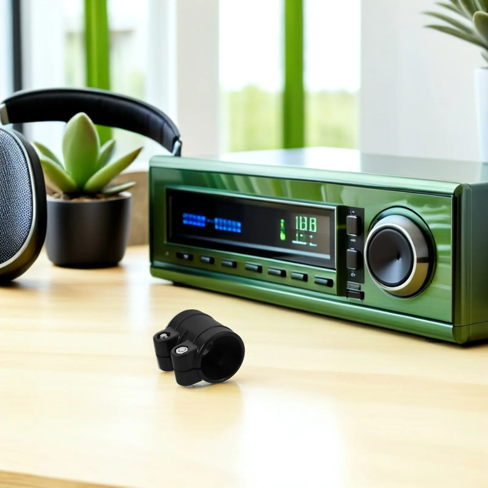 Drum Mounting Hardware 22mm-38mm Electronic Drum Clamp Stable Grip Silent Design Accessories Black Cowling Clamp Component