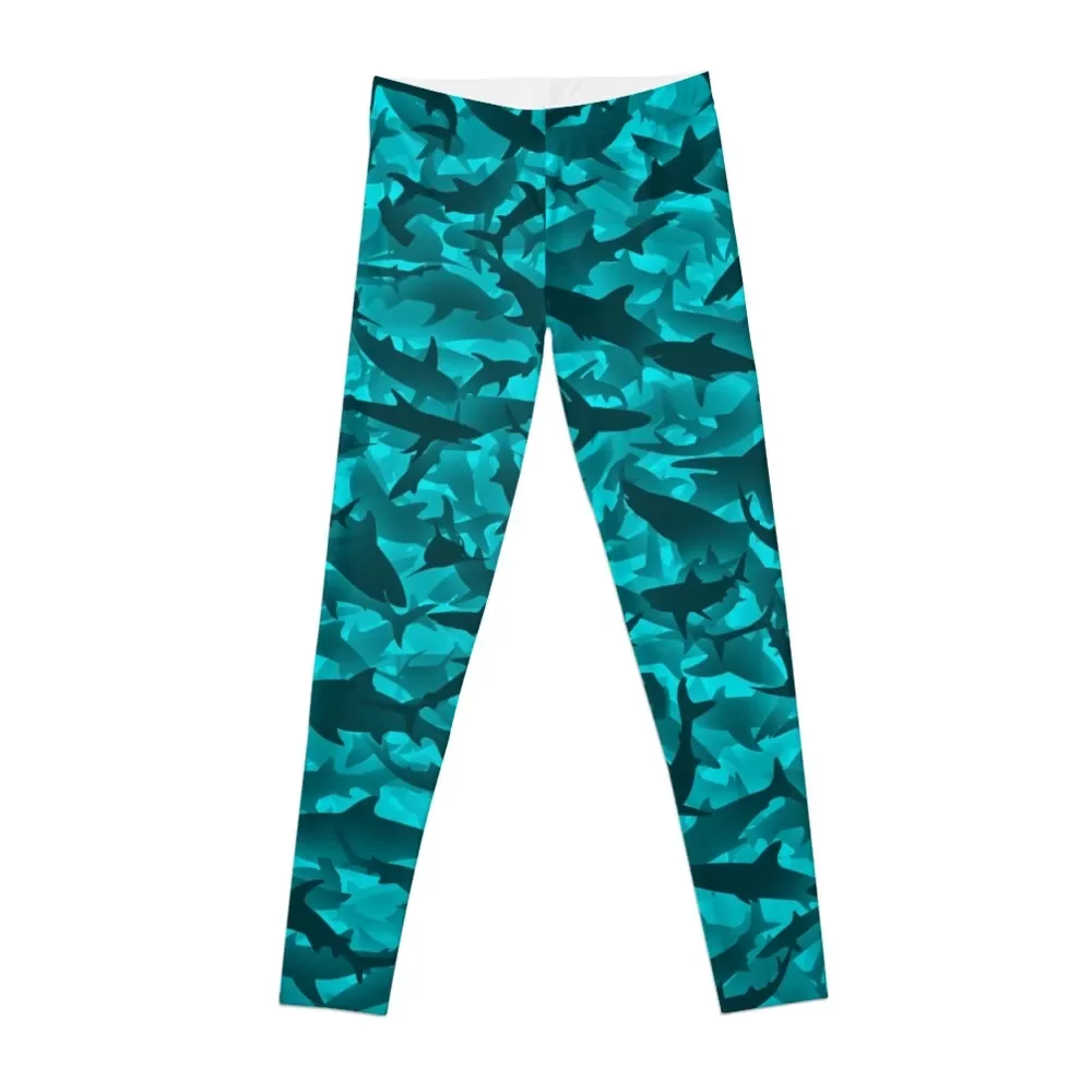 Sharks Leggings workout shorts Women's sports pants jogging pants trousers Womens Leggings