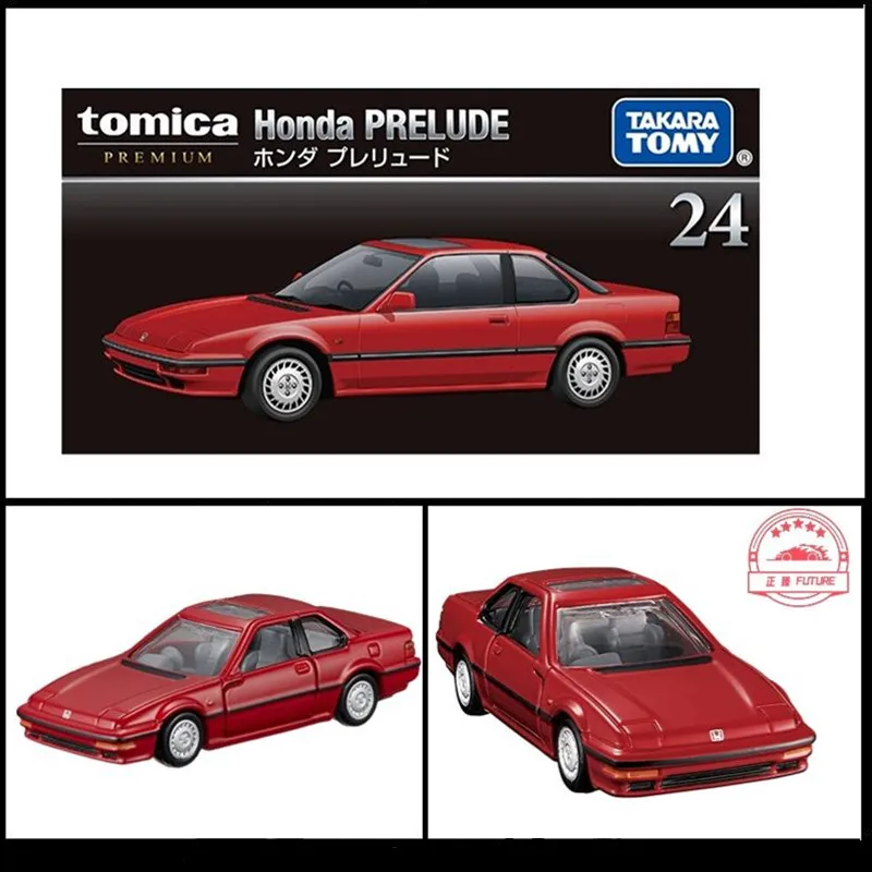 TAKARA TOMY Tomica New Premium Black Box TP24 1/64Honda Prelude Alloy Die-cast Car Model Toy Children\'s Christmas Gift