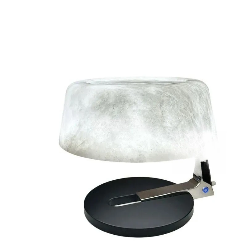 Modern Designer High End Marble Table Lamp with LED Light Source Dimmable Eye Protection Design for Home Office Use