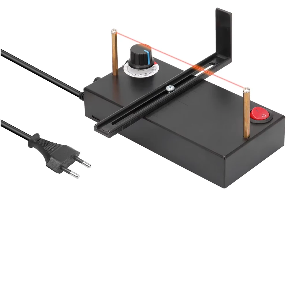 Hot Sell Small Hot Cutting Machine Manual Electric Heating Wire Machine Ribbon Cutter Hot Rope Electromechanical Thermal Cutter