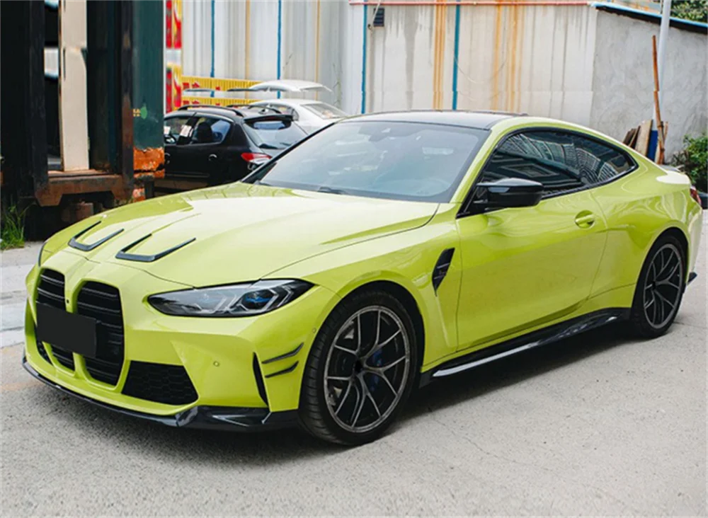 

MP Style Carbon Fiber Front Lip Rear Diffuser Side Skirt Rear Spoiler Grille Body Kit for BMW G80 M3 G82 M4 Carbon Fiber Parts