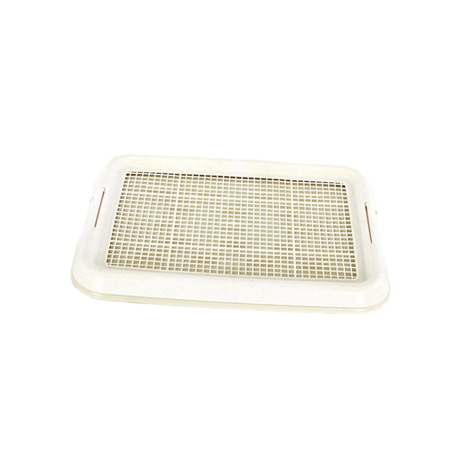 Dog Potty Toilet Training Tray Removable 18.5x13.8 inch Mesh Potty Tray Potty Trainer for Puppy Small Size Dogs