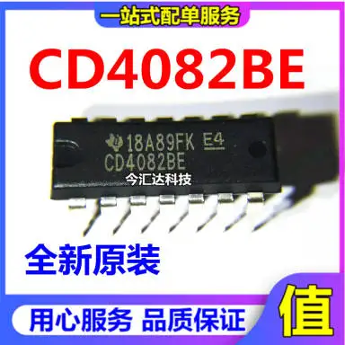 

30pcs original new 30pcs original new CD4082BE CD4082 DIP-14 dual 4 input and gate