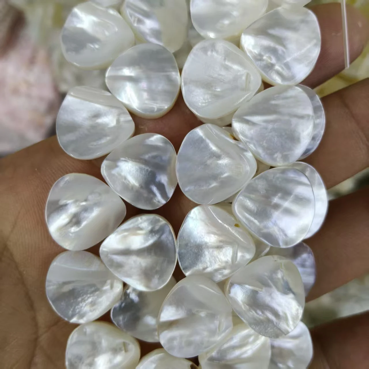 Wholesale prce loose bead,top fashion Drop Shape sea-shell pearl beads15/17 mm,DIY BEADS for jewelry making,10 beads/lot