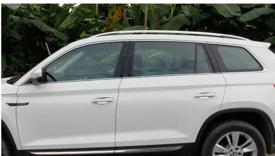 8 قطعة لسكودا كودياق 2017 2018 2019 2020 2021 كروم سيارة الجانب غطاء مقبض الباب السلطانية ملصق الكسوة اكسسوارات التصميم