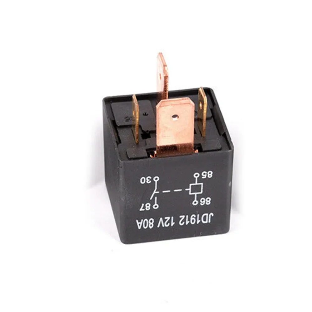 Heavy Duty Relay DC Water Resistant Waterproof 24V 12V 80A JD1912 Automotive Car New Accessory Easy Use Practical