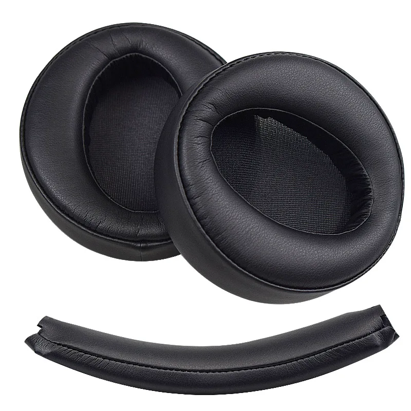 Replacement Ear Pads Cushions Headband Kit for MDR-XB950AP xb950BT xb950 Headset Replacement Headphones Memory Foam Earpads