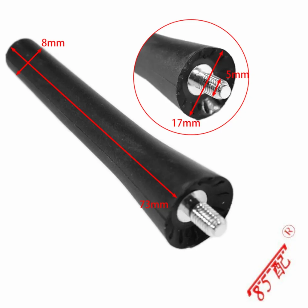 Roof Short Bullet Aerial Antenna Mast 6561N3 For Peugeot 206 207 307 308 308 II 607 807 1007 For Citroen C4 II C8