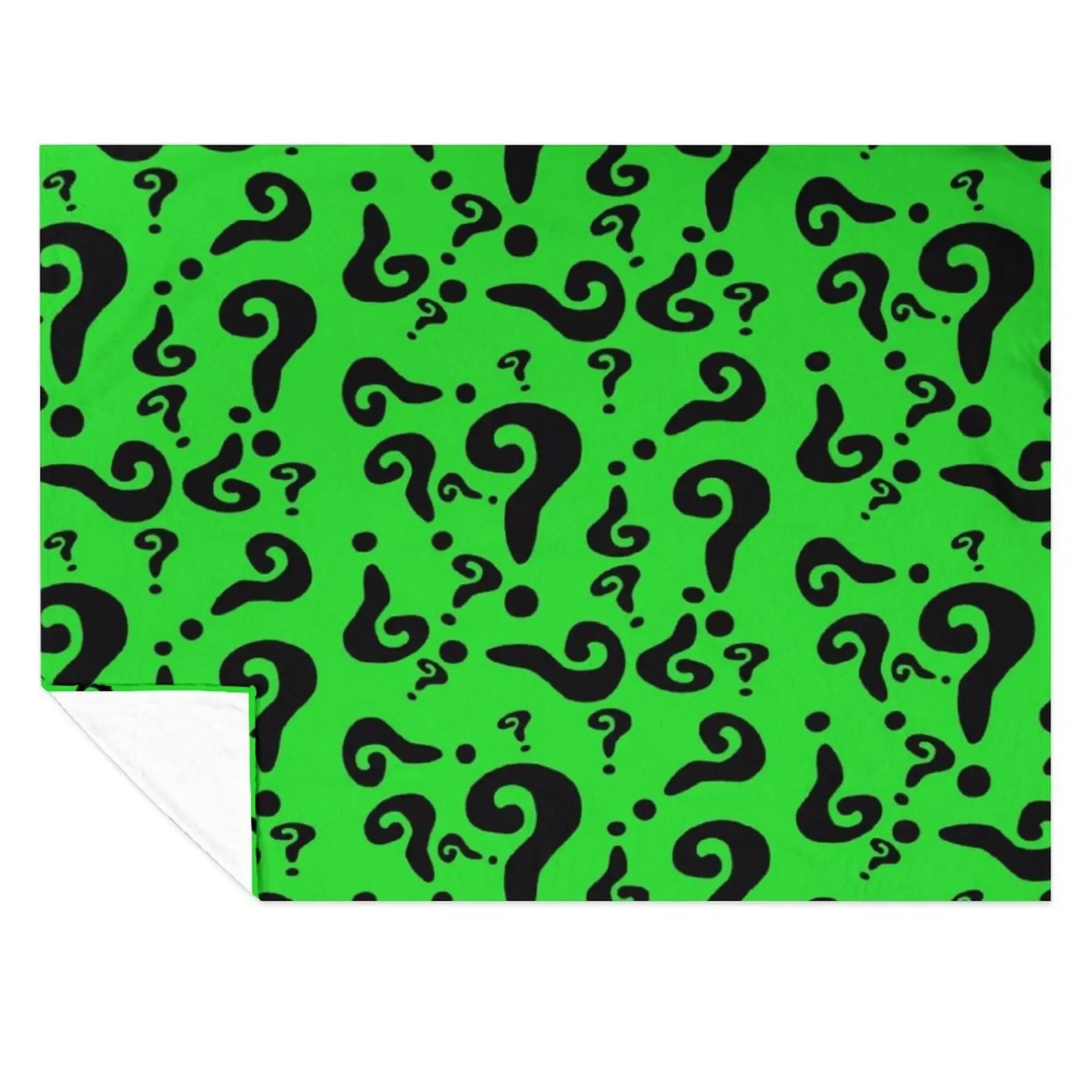 

The Riddler Throw Blanket Luxury Designer for babies For Sofa Thin for winter Blankets