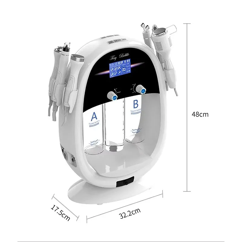 

6 in 1 Bubble Skin Tightening Hydro Aqua Peel Facial Water Dermabrasion Machine for Facial Skin Care