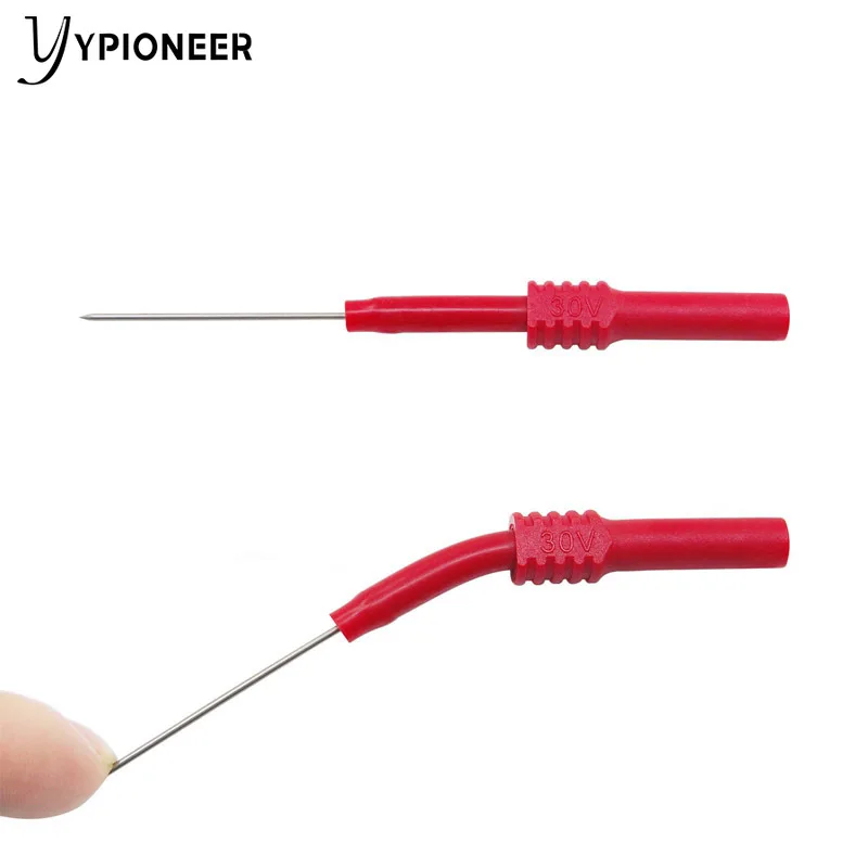 Ypioneer-pinos de sonda traseira p5009, flexível, dobrável, teste de piercing para fio de carro, reparo de carro, testes elétricos