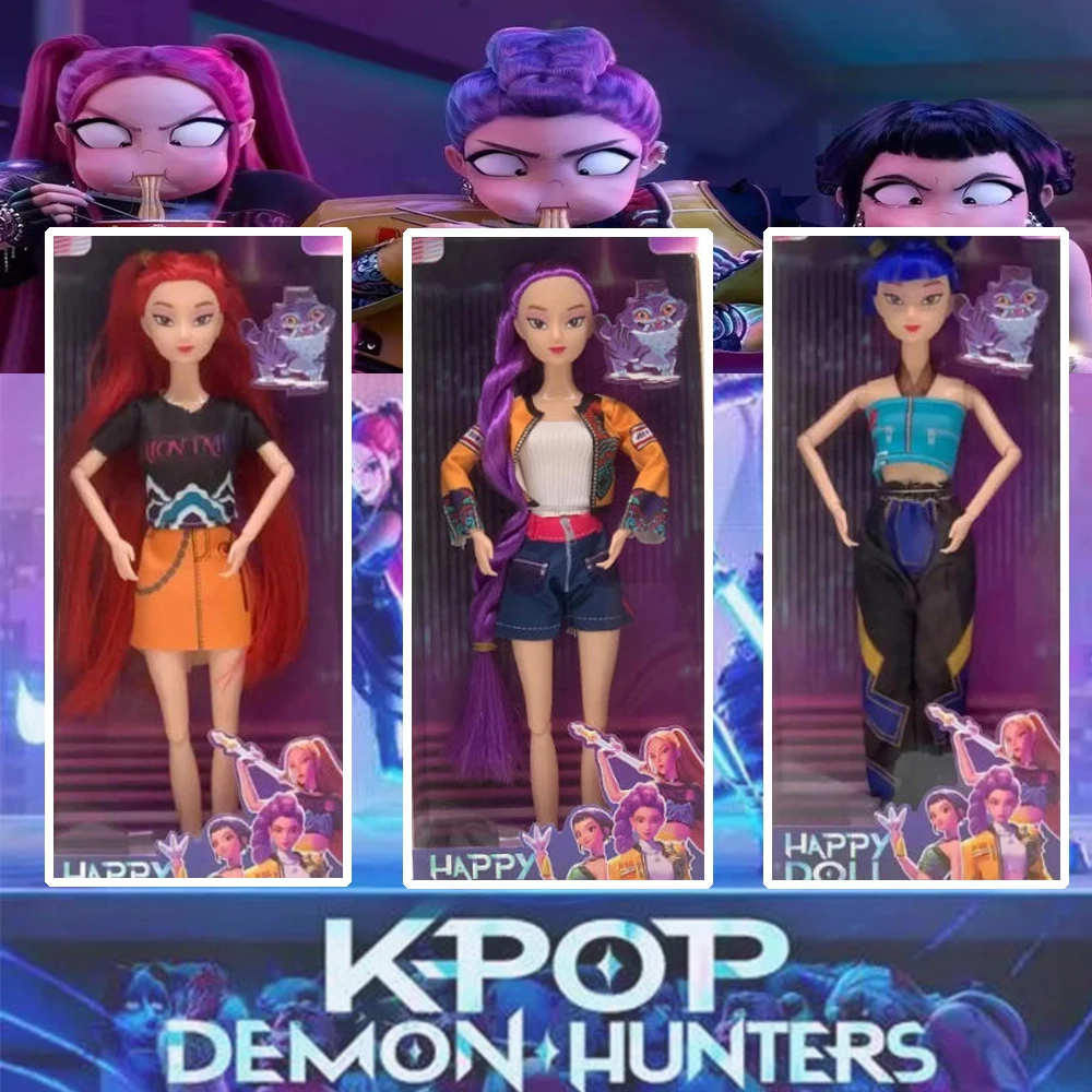 

В наличии НОВАЯ аниме KPop Охотники на демонов Кукла Виниловая игрушка Rumi Mira Zoi Персонаж Виниловая маска Фигурка Подарок на день рождения Фан-клуб Подарки